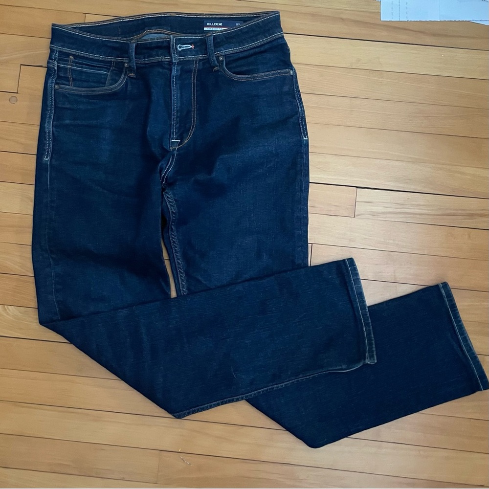Killer Denim Company jeans men’s size 32 waist, 32 length.